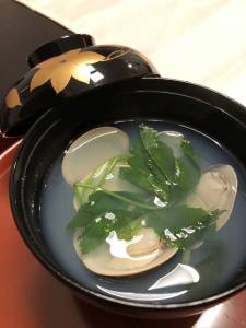 はまぐりのうしお汁