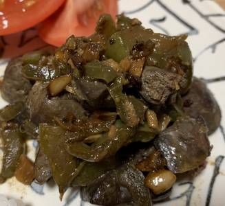 ピーマンと鶏レバーの炒め煮 レシピ 脇 雅世さん みんなのきょうの料理 おいしいレシピや献立を探そう