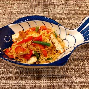 切り干し大根のガーリック塩炒め