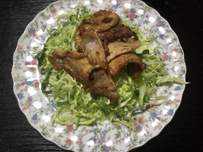 パンチしょうが焼き