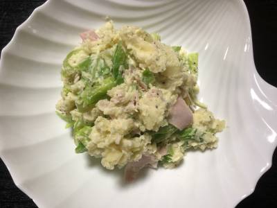 春キャベツのポテトサラダ