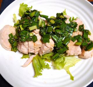 かんたん蒸し鶏