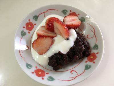 大原家の栃餅（とちもち）ぜんざい