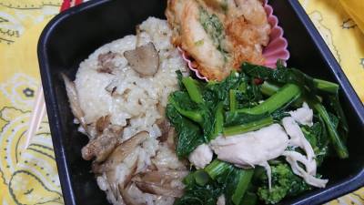 菜の花のおひたしオイスター風味