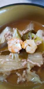 白菜と豚バラ肉の煮物