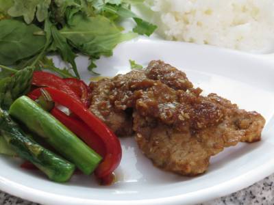 おろしだれの焼肉