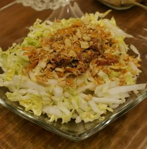 白菜のパリパリサラダ