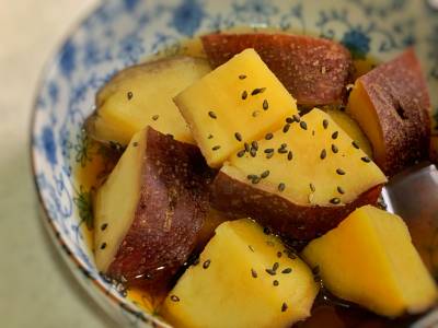 さつまいもの甘辛煮