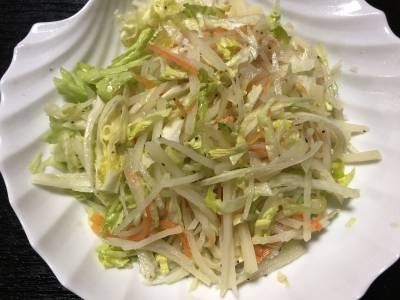 春のシャキシャキサラダ