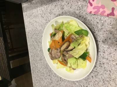 肉野菜炒め