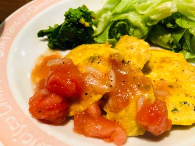 鶏ささ身のピカタ