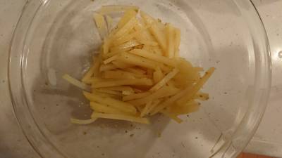 じゃがいもの柚子こしょうあえ