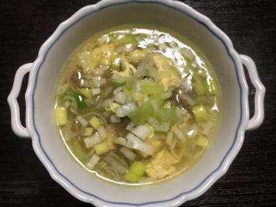 ザーサイと卵のスープ