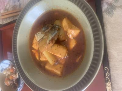 さばの豆板醤(トーバンジャン)煮