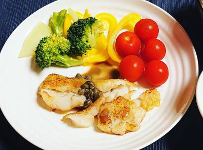 白身魚のムニエル