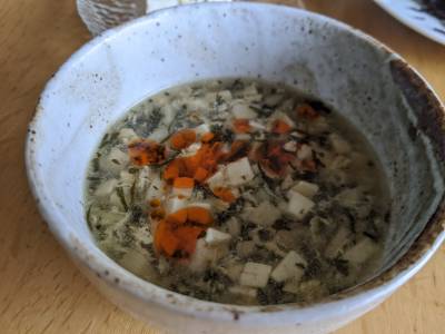 アカモク酸辣湯(サンラータン)