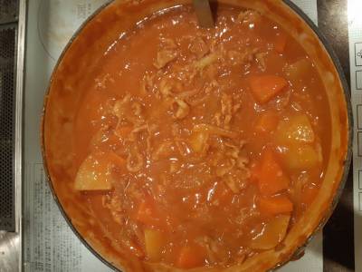 豚肉のクイックカレー