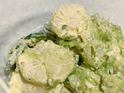 新じゃがのわさびマヨサラダ