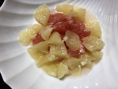 グレープフルーツのマリネ