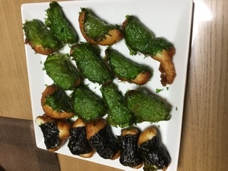 山の芋のてんぷら