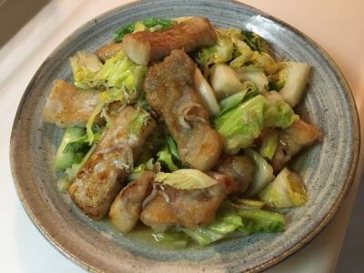 春キャベツと豚肉のコクうま炒め