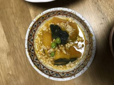 かぼちゃのそぼろ煮