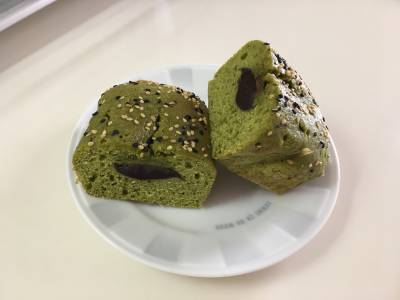 緑茶のパウンドケーキ