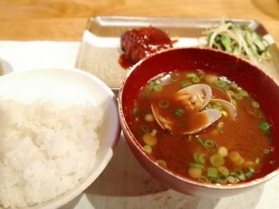 あさりのみそ汁