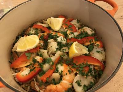 漁師風パエリャ