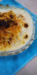 さつまいものクリームグラタン