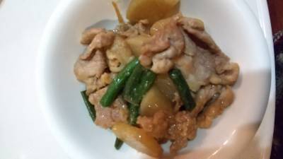 大根と豚バラの照り煮