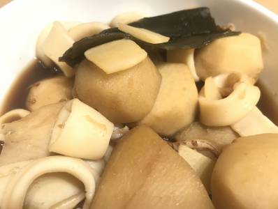いかと里芋の煮物