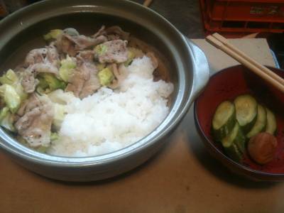 伝説の肉野菜炒め