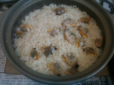 あさりご飯