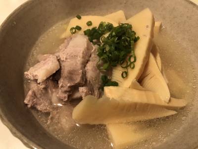 発酵豚と新じゃがのスープ