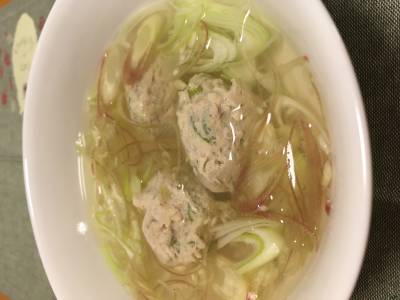 あじのつみれ汁