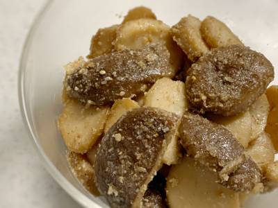 輪切りエリンギのナムル風