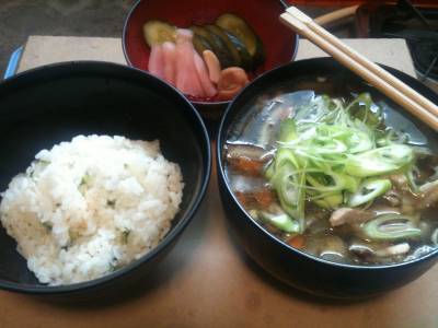 ぼっち盛りの五目つけそば