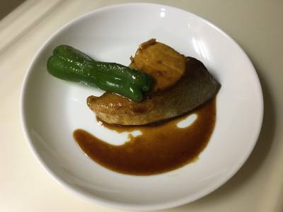 ぶりの照り焼き