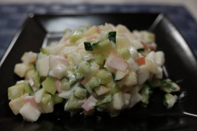 山の芋のサラダ