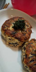 豆腐と鶏ひき肉のハンバーグ