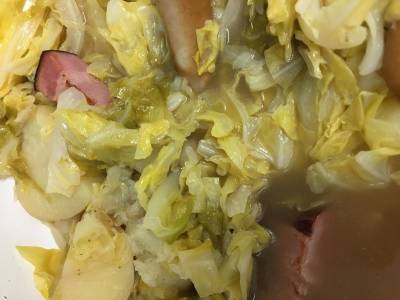 春キャベツのシュークルート