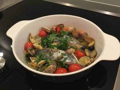 きんめだいのイタリアン蒸し