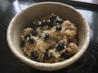 黒豆ご飯