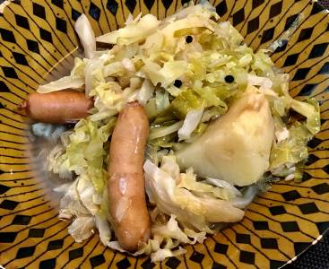 春キャベツのシュークルート