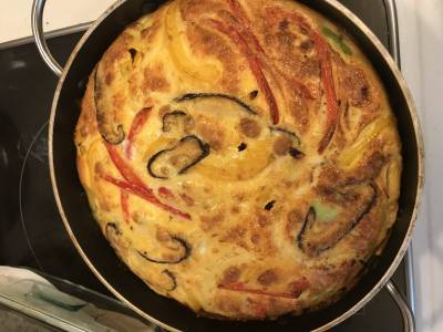 春野菜のフリッタータ