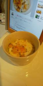 春にんじんの蒸し煮スープ