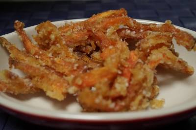 フライドにんじん