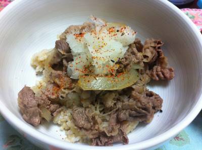 これモーうまい!牛丼