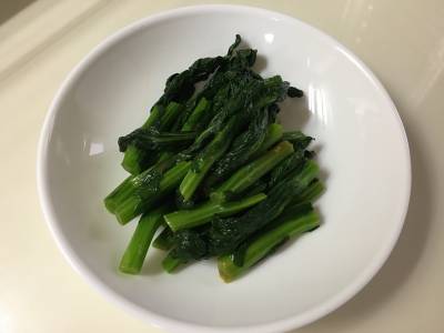 菜の花のからしじょうゆあえ